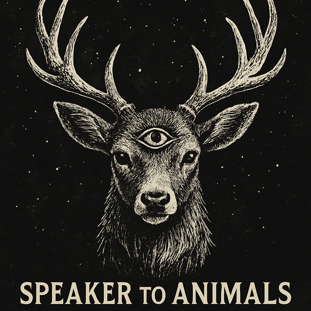 Speaker to Animals three-eyed deer logo